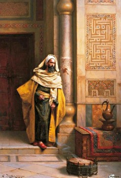 Árabe Painting - El filósofo Ludwig Deutsch Orientalismo árabe